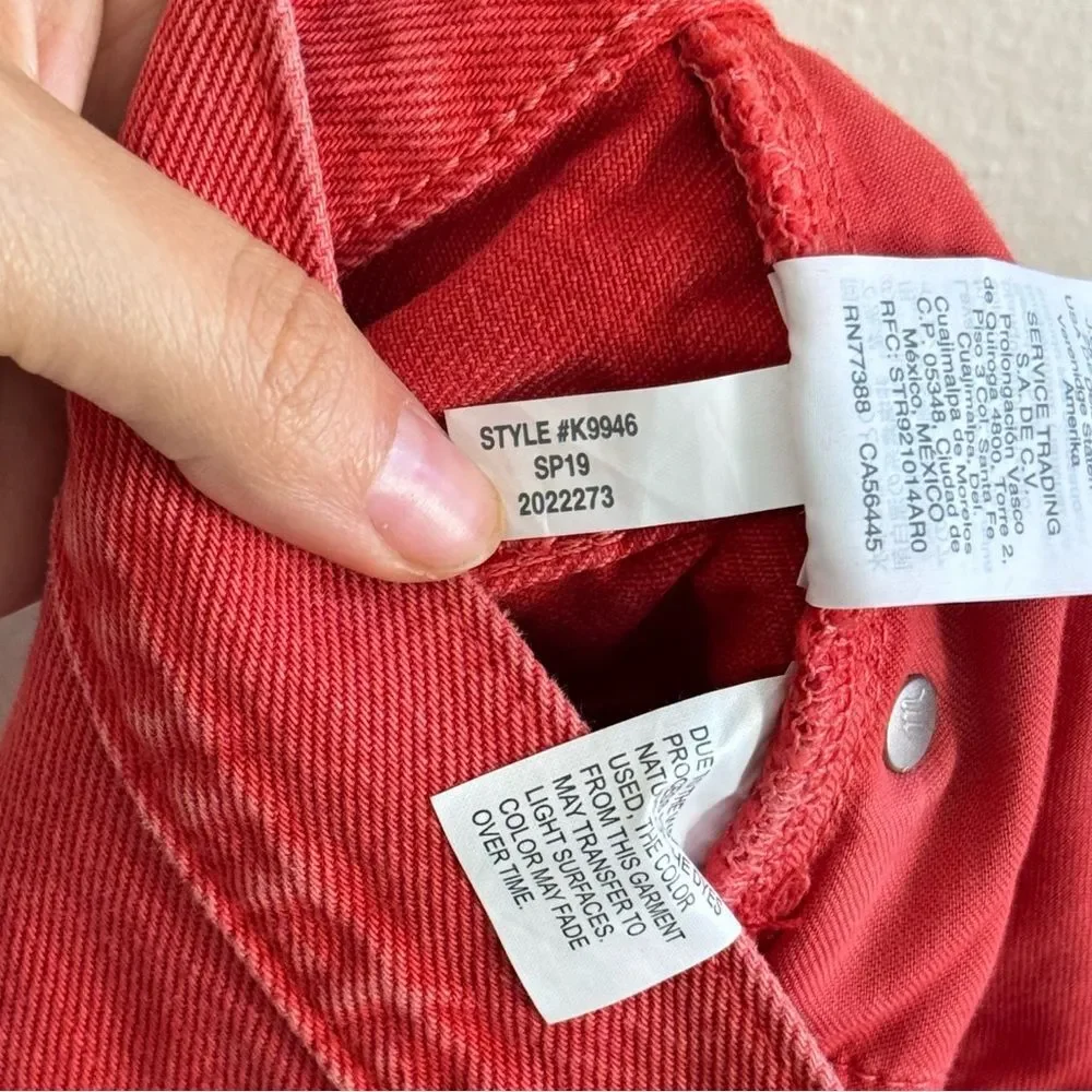 Madewell Garment Dyed Mom Jeans 28